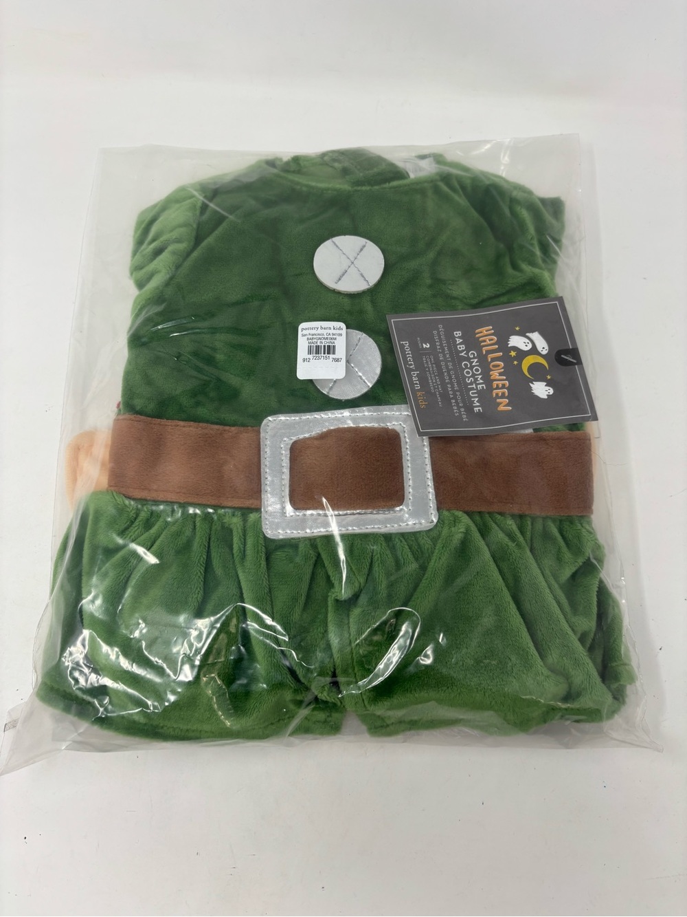 Pottery Barn Gnome Baby Halloween Costume NWT - Picture 3 of 7